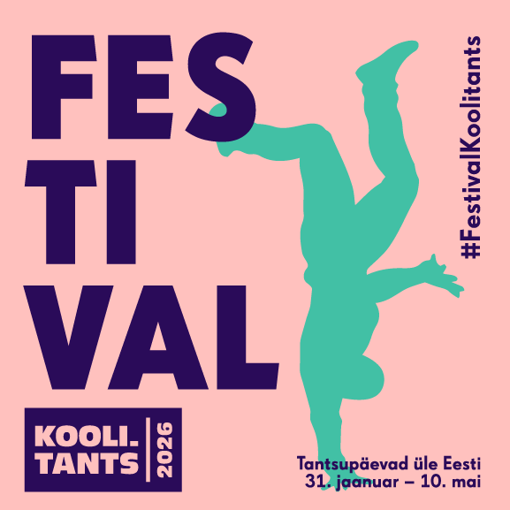 Laste ja noorte tantsufestival KOOLITANTS 2026 alustab 31. jaanuaril! Sel kevadel jagavad lava noored tantsijad ja kogenud tantsuprofessionaalid, tuues fookuses